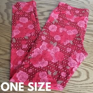 LuLaRoe Valentines Leggings